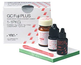 GC Fuji Plus 1:1:1 Package - Resin Reinforced Glass Ionomer Luting Cement GC Fuji Plus 1:1:1 Package - Resin Reinforced Glass Ionomer Luting Cement